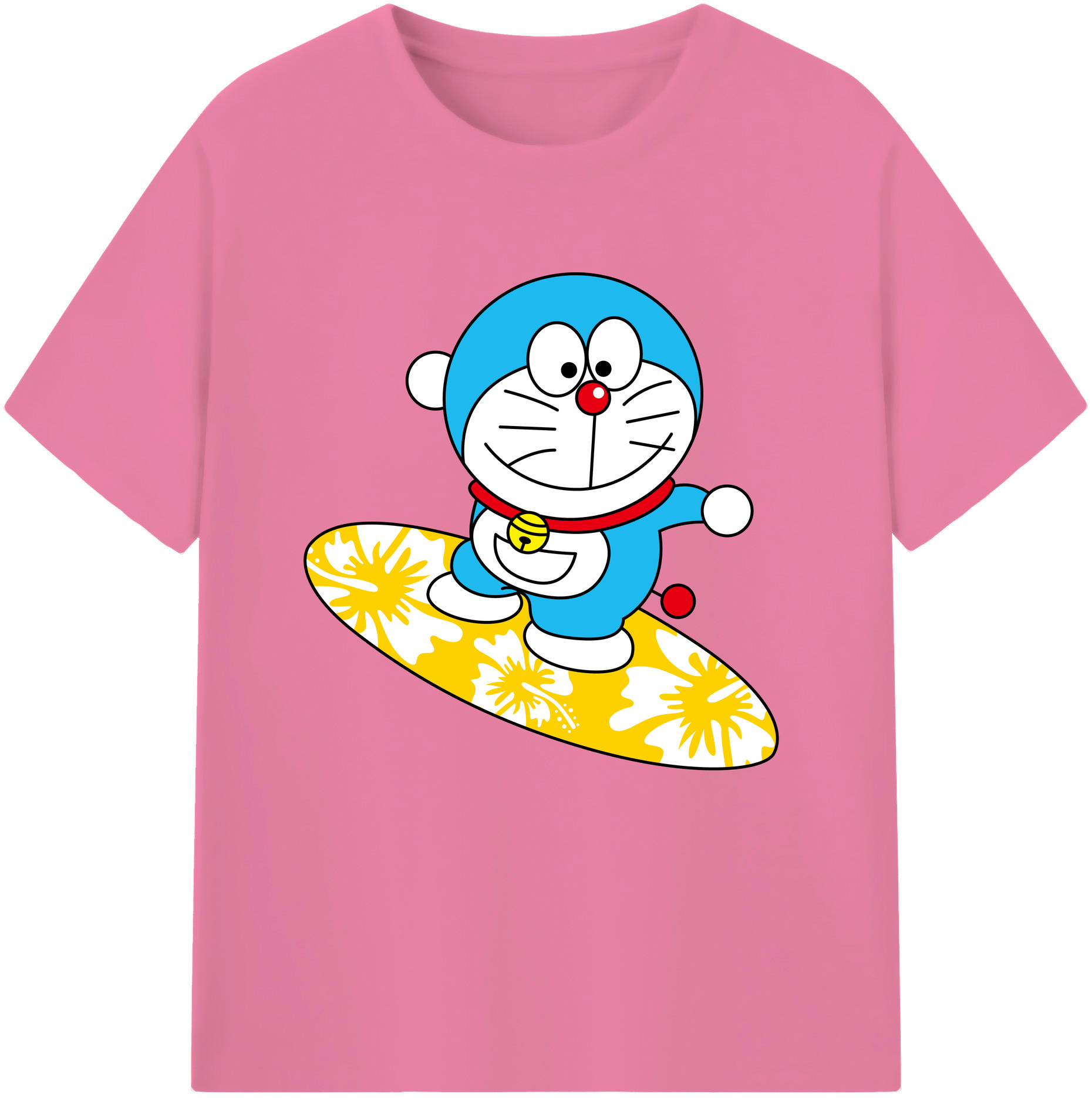 （画像用） ドラえもん Doraemon 綿100％半袖Tシャツ（フロントプリント）